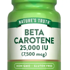 Beta Carotene 25,000 IU - 100 Softgels